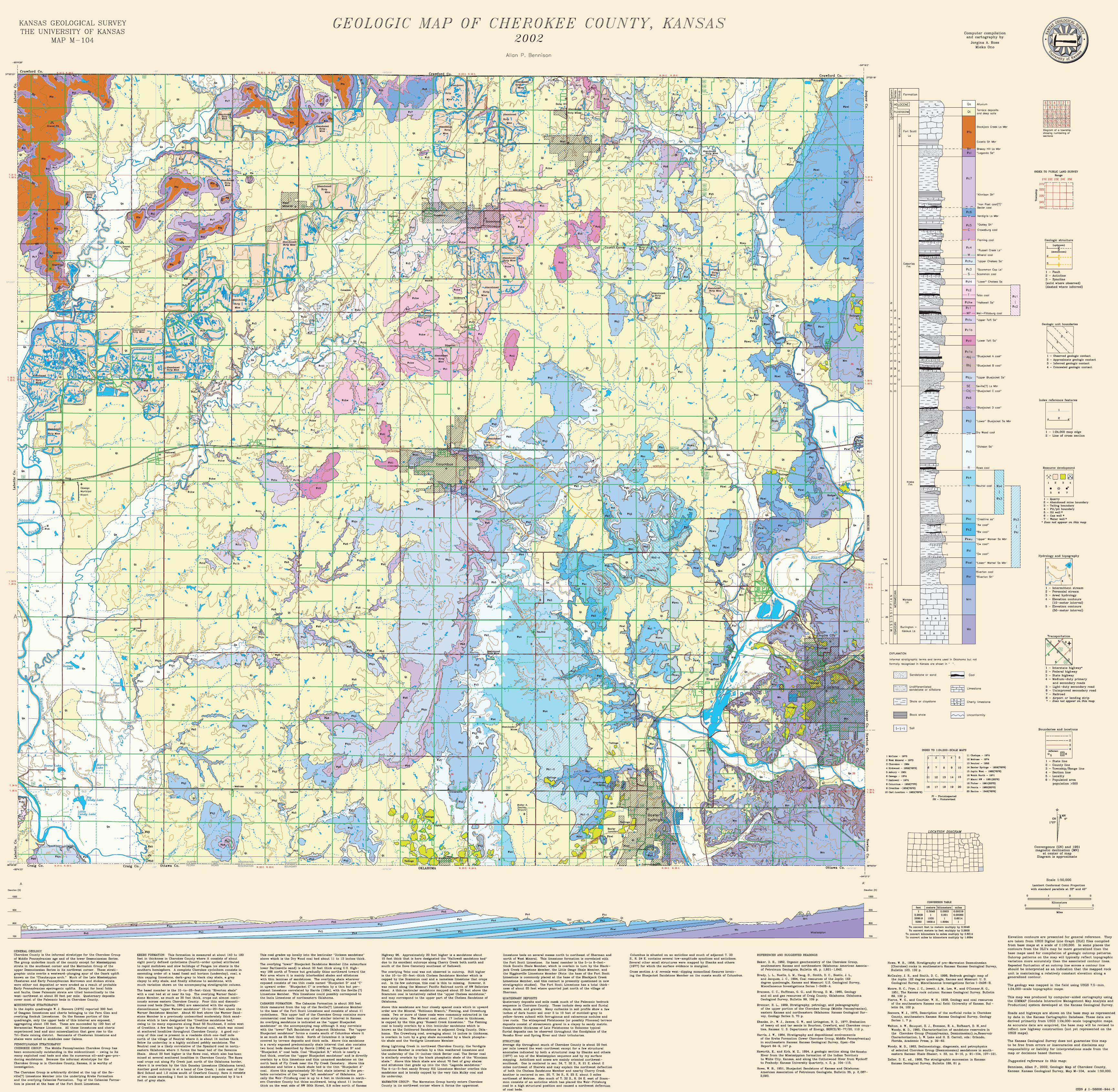 Geology of Kansas